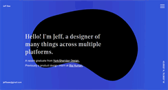 Desktop Screenshot of jeffbae.com